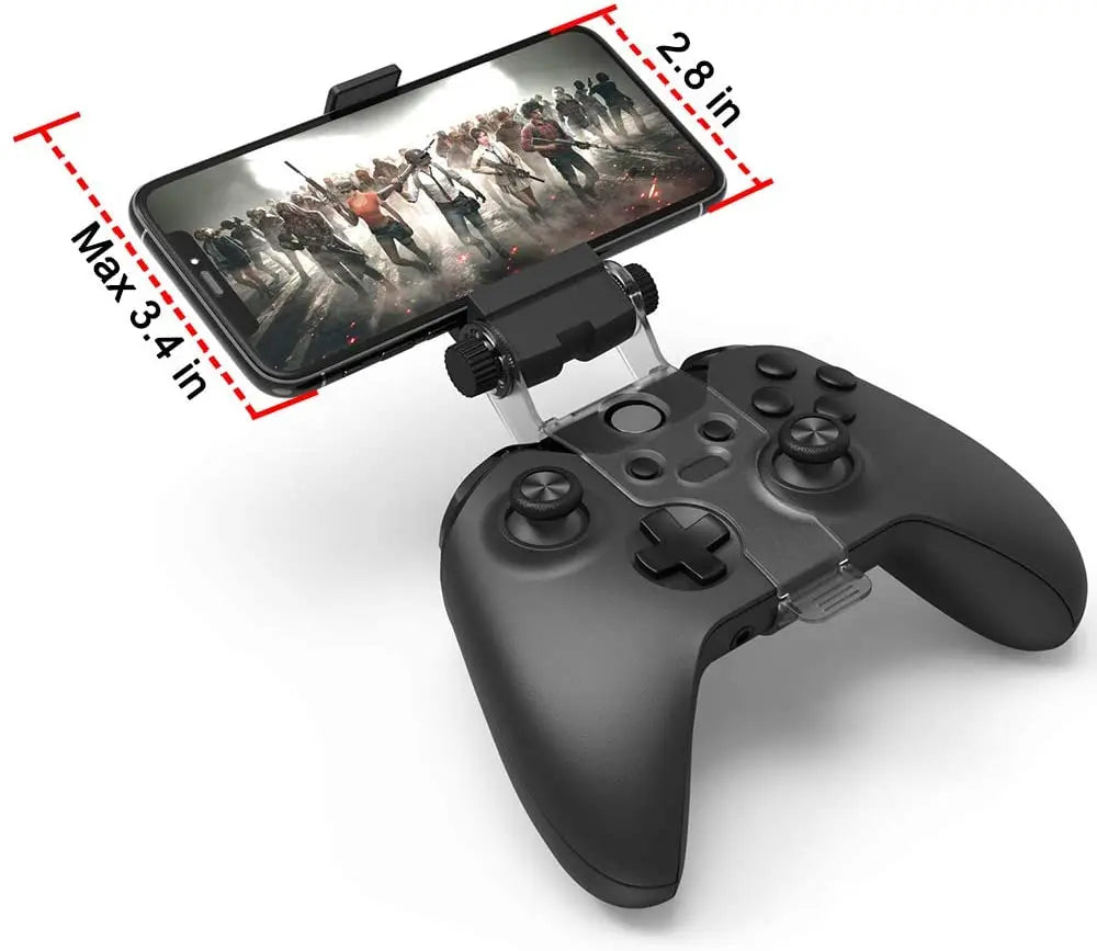 Controller Mobile Gaming Clip Holder Clamp Mount for Xbox Series X/S, Xbox One, Xbox One S/X, Support Android/iPhone System