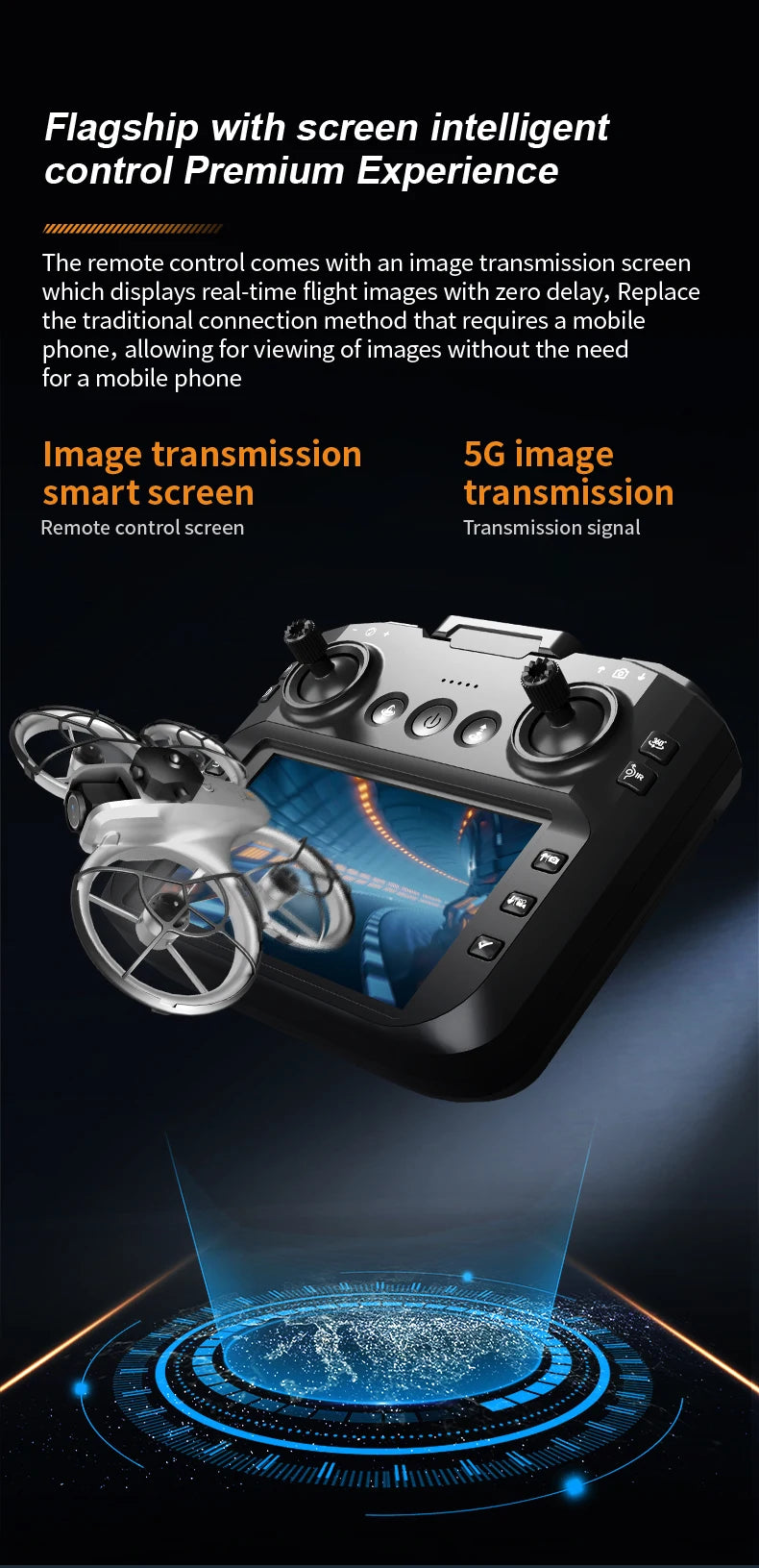 Lenovo Z4 Drone 8K Aerial HD Dual Camera 5G WIFI GPS Intelligent Obstacle Avoidance Photography Brushless Power Screen RC Drone