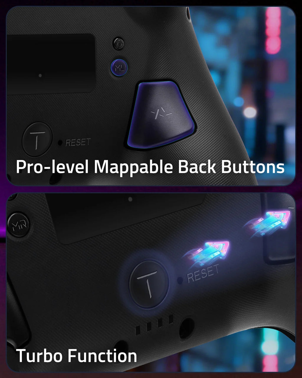 FUNLAB Switch 2 Pro Controller with Hall Effect Controller Wireless Switch Controles Remote Gamepad LED RBG/Paddle/Turbo/Motion