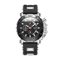 LIGE New Sport Chronograph Mens Watches Top Brand Luxury Full Steel Quartz Clock Waterproof Big Dial Watch Men Montre Homme+Box