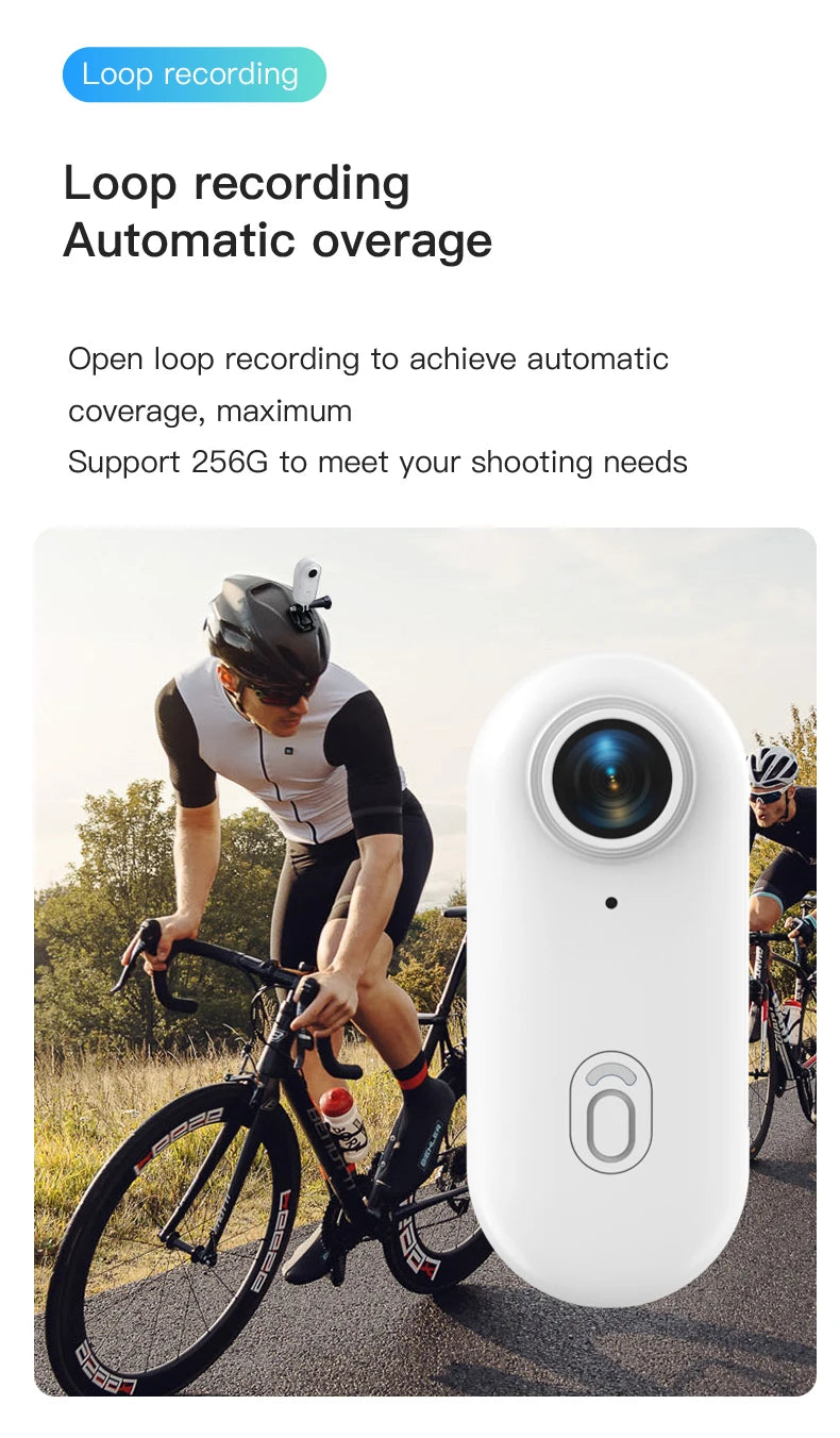 4K Action Camera FHD With Long Battery Life Video 30M Waterproof WiFi Thumb Camera Sport Action Camerahelmet Motorcycles Cam