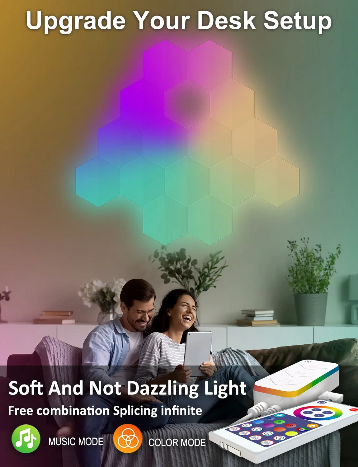 LED Game Room Wall Light, Bluetooth Control Neon Sign Atmosphere Lamp for Esports Rhythm Gaming Decoration