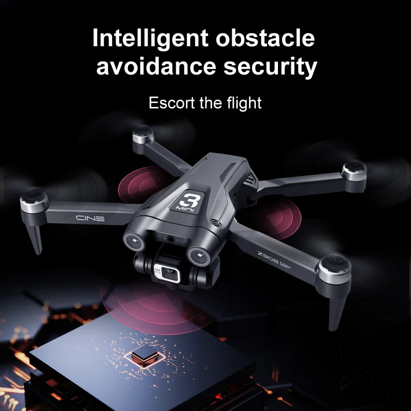 For Genuine Z908 Pro/MAX 8K Drone ESC Professional GPS Dron Optical Flow Localization 3sided Obstacle Avoidance Quadcopter Toys