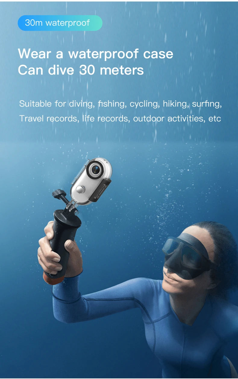 4K Action Camera FHD With Long Battery Life Video 30M Waterproof WiFi Thumb Camera Sport Action Camerahelmet Motorcycles Cam