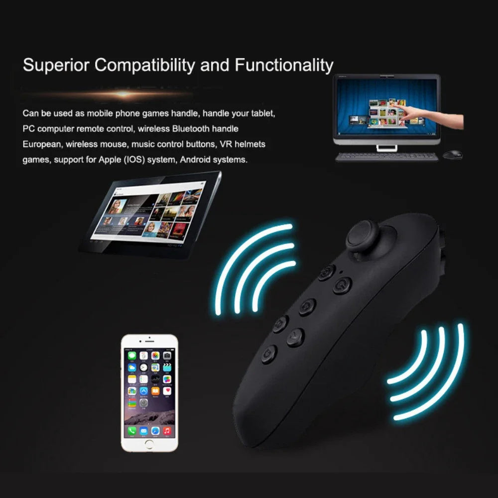 Virtual Reality VR Glasses 3D Headset Bluetooth Devices Smart Phone Helmet Goggles Lenses Smartphone Viar Headphones Cell Mobile