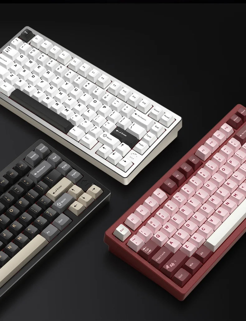 Wireless Bluetooth RAINY75 Customized Gaming Keyboard Aluminum Body Esports Controller Perfect Gift for Birthdays And Rainy Days