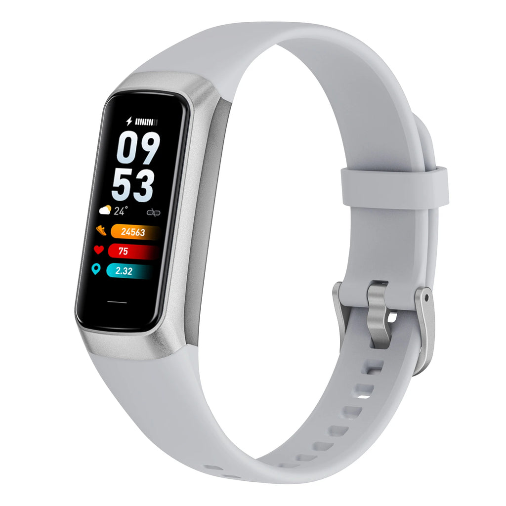 AMOLED Smartwatch Body Temperature Monitor Fitness Clock Sports 3ATM Waterproof Men Smart Watch Band for Women IOS Android 2025
