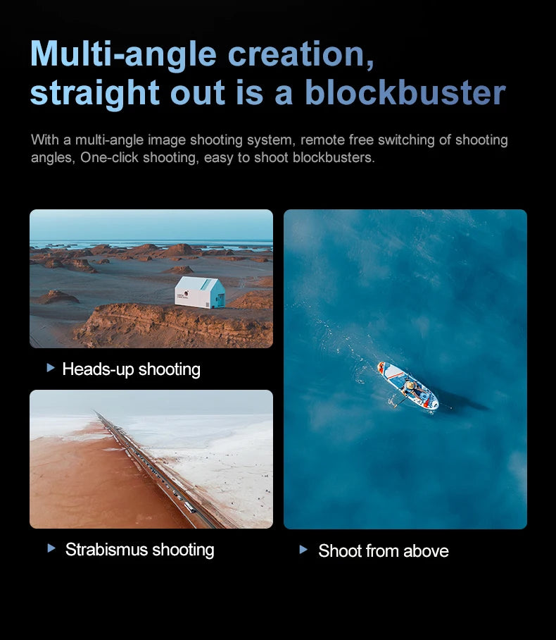ZLL D12 Drone With 8K HD Camera Screen Remote GPS 360° Obstacle Avoidance 5G Wifi FPV Brushless Motor RC Dron Load capacity 500g
