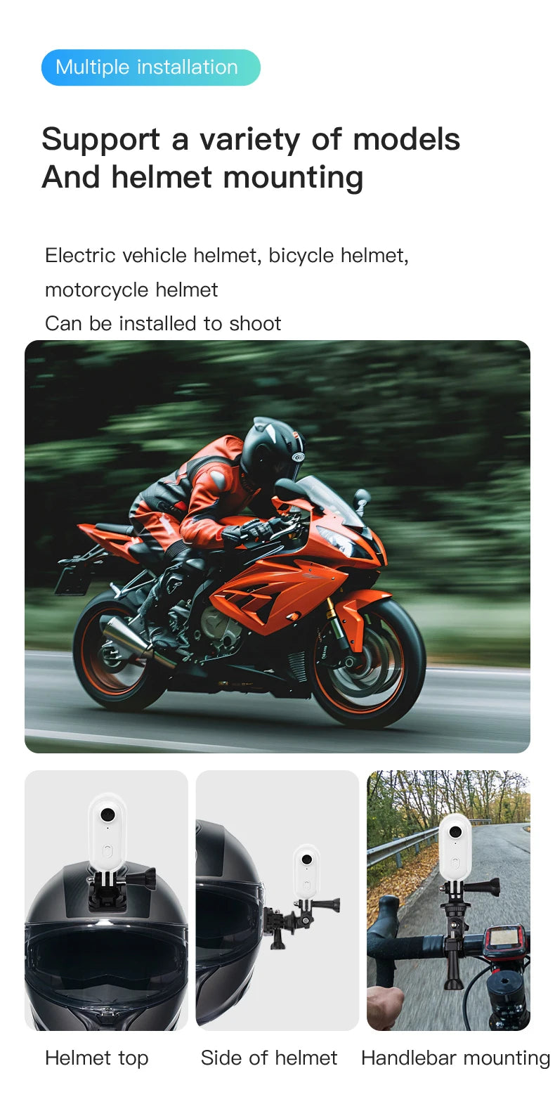 4K Action Camera FHD With Long Battery Life Video 30M Waterproof WiFi Thumb Camera Sport Action Camerahelmet Motorcycles Cam