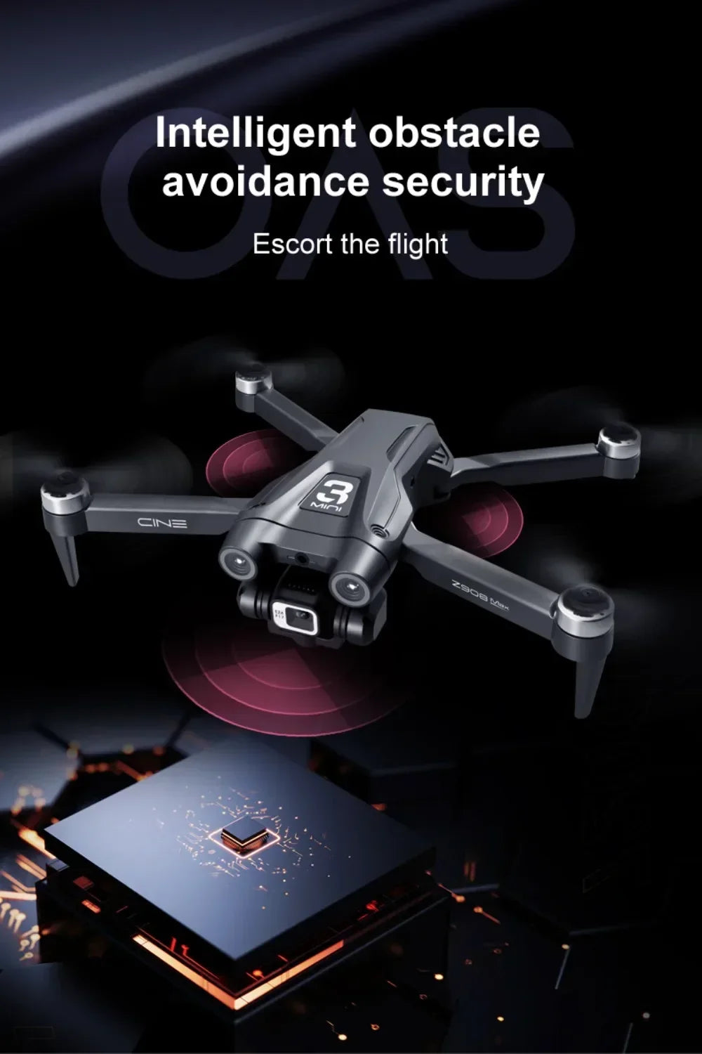 For Genuine Z908 Pro/MAX 8K Drone ESC Professional GPS Dron Optical Flow Localization 3sided Obstacle Avoidance Quadcopter Toys