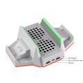 Multifunctional Charging Base for XBOX S with Cooling Fans+Dual Controller Charging,RGB Ambient Lighting.Console Cooling Stand