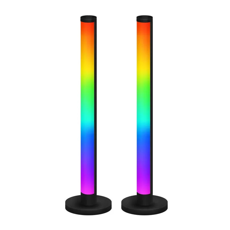 LED desktop colorful sound-picking light, gaming music rhythm light, RGB atmosphere light, voice-controlled music rhythm