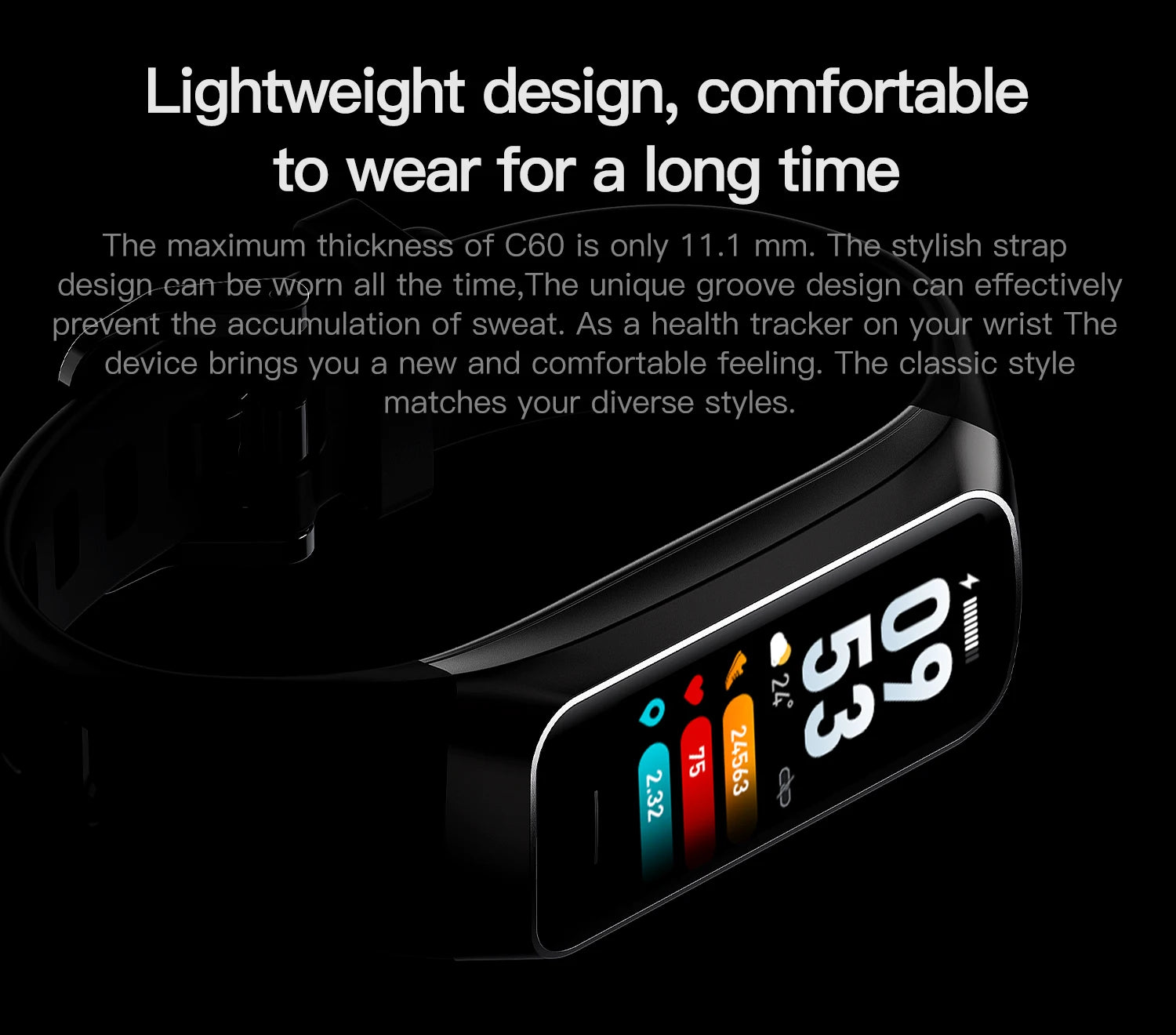 AMOLED Smartwatch Body Temperature Monitor Fitness Clock Sports 3ATM Waterproof Men Smart Watch Band for Women IOS Android 2025