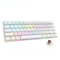 Bluetooth wireless mechanical keyboard 61 keys RGB gamer 60% 2.4G + wired gaming teclado para tablet clavier sans fil claviers